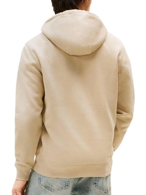 Tommy Hilfiger TJM Regular Sweatshirt Beige Heren - Kiabi Tommy Hilfiger TJM Regular Sweatshirt Beige Heren - Kiabi
