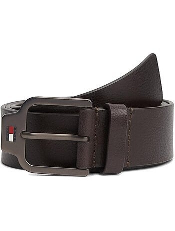 Tommy hilfiger tjm scanton seasonal zwarte herenriem