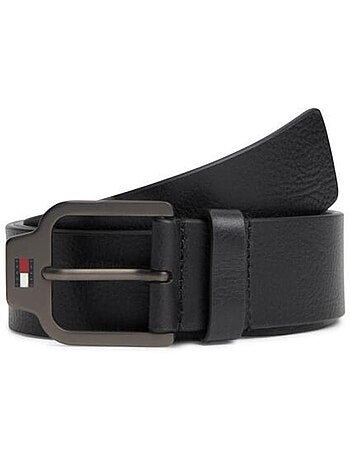Tommy hilfiger tjm scanton seasonal zwarte herenriem