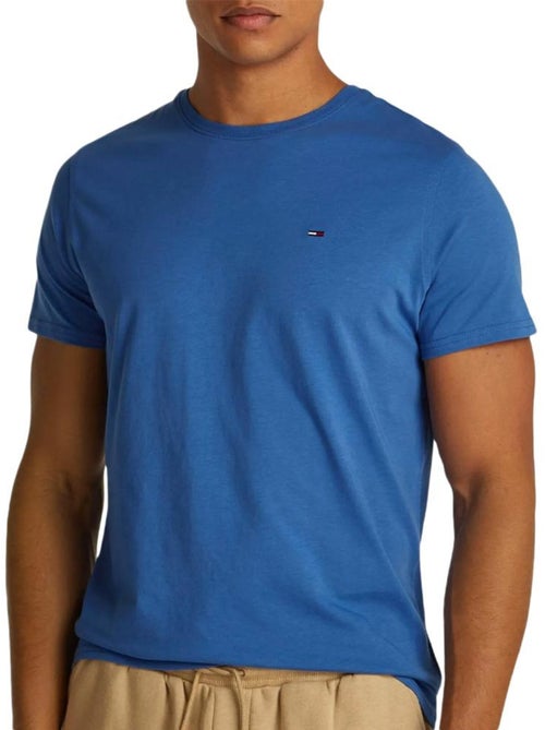 Tommy hilfiger tjm xslim jersey t-shirt blauw voor heren - Kiabi Tommy hilfiger tjm xslim jersey t-shirt blauw voor heren - Kiabi