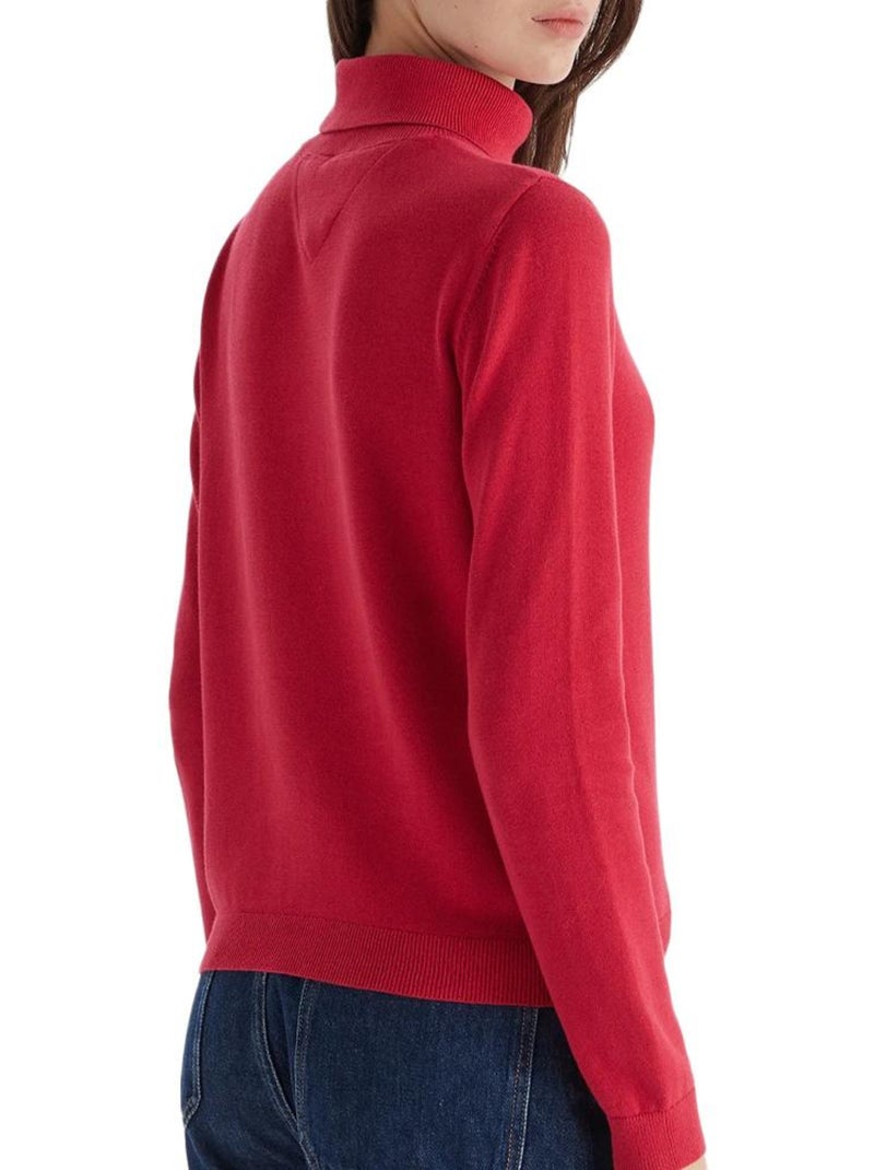 Tommy Hilfiger Tjw Essential Rode Dames Trui Rood - Kiabi
