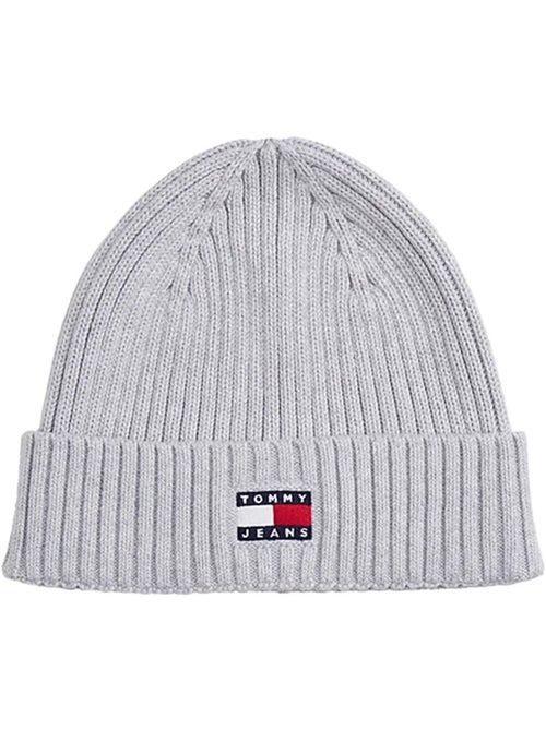Tommy Hilfiger Tjw Heritage Core Dames Beanie Grijs - Kiabi Tommy Hilfiger Tjw Heritage Core Dames Beanie Grijs - Kiabi