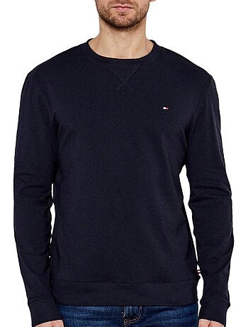 Tommy Hilfiger Track Heren T-shirt Lange Mouwen Marineblauw