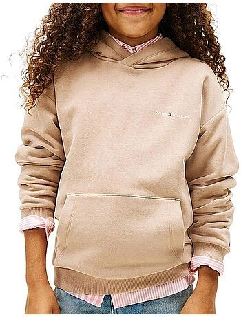 Tommy hilfiger jongens sweatshirt donkergrijs ks0ks00660