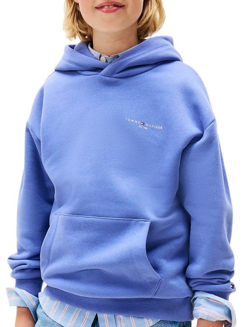 Tommy Hilfiger Unisex Blauwe Sweatshirt KS0KS00660 - Kiabi Tommy Hilfiger Unisex Blauwe Sweatshirt KS0KS00660 - Kiabi