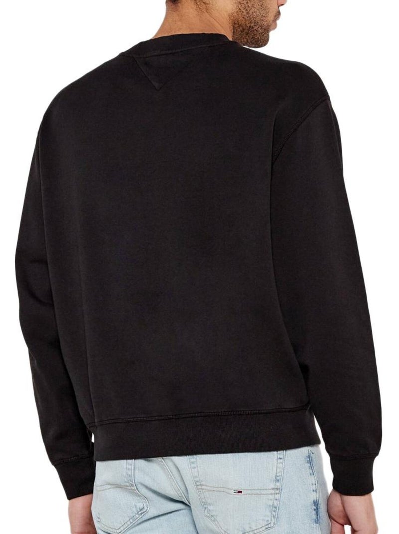 Tommy hilfiger varsity heren sweatshirt zwart dm0dm20827 Zwart - Kiabi