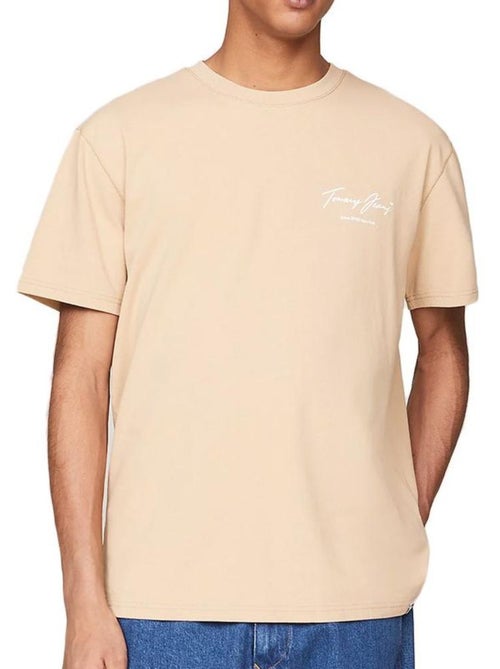 Tommy Hilfiger Vintage Beige T-shirt voor Heren - Kiabi Tommy Hilfiger Vintage Beige T-shirt voor Heren - Kiabi