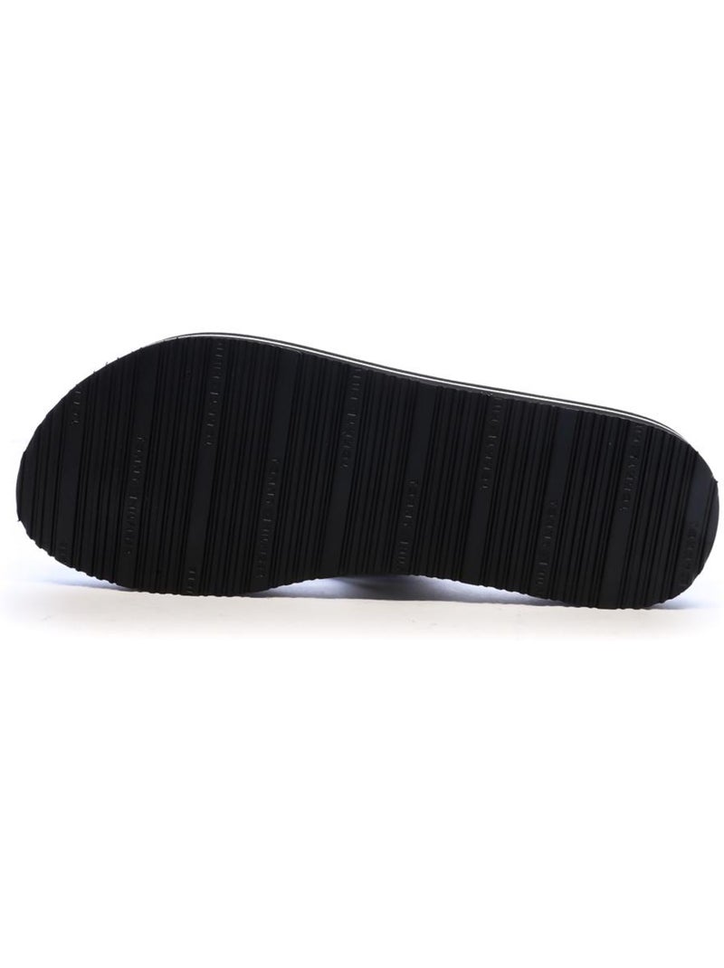 Tommy hilfiger webbing zwarte dames slippers zomer Zwart - Kiabi