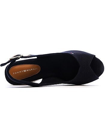 Tommy hilfiger wedge sandalen marineblauw voor dames