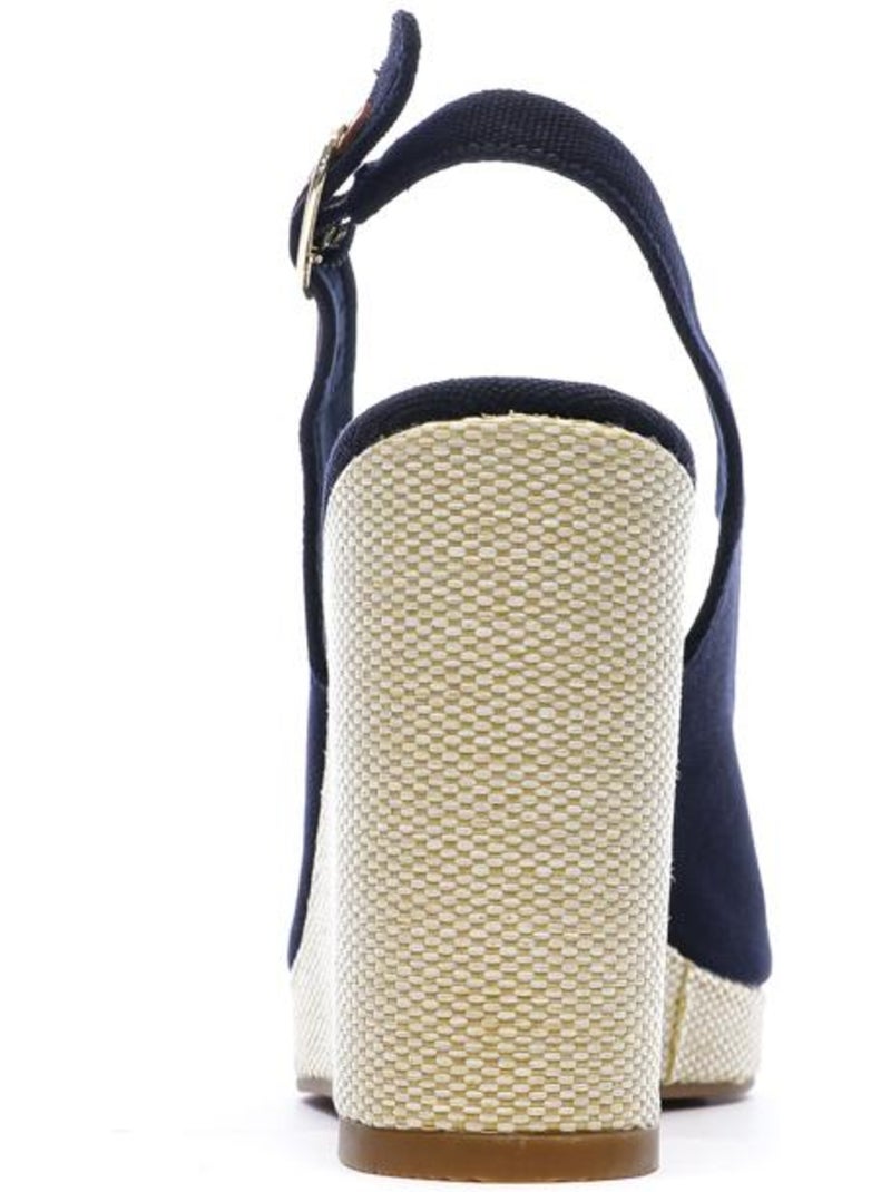 Tommy Hilfiger Wedge Sandalen Marineblauw voor Dames Marineblauw - Kiabi