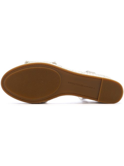 Tommy Hilfiger Wedgeee Beige Sandalen met Hak voor Dames - Kiabi
