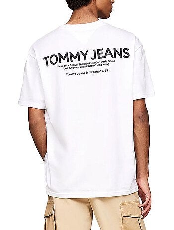 Tommy hilfiger wit t-shirt voor heren