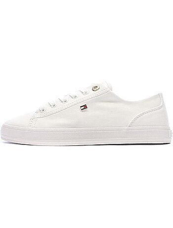 Tommy hilfiger witte heren sneakers