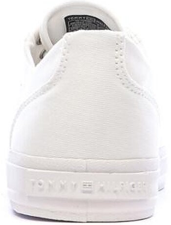 Tommy hilfiger witte heren sneakers