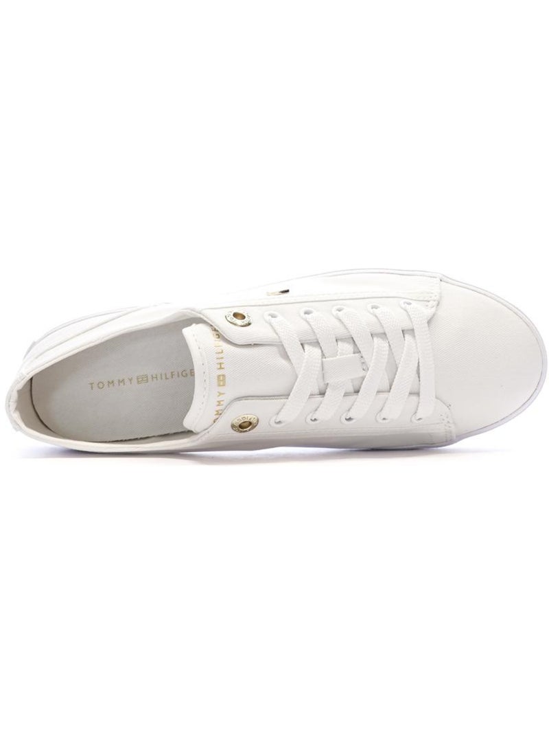Tommy hilfiger witte heren sneakers Wit - Kiabi