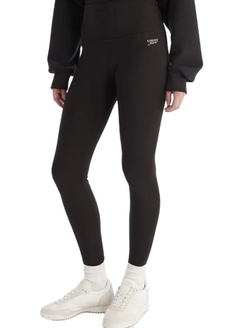 Tommy Hilfiger Zilveren Dames Legging Zwart - Kiabi Tommy Hilfiger Zilveren Dames Legging Zwart - Kiabi