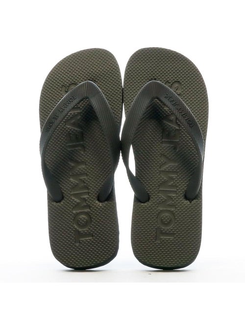 Tommy Hilfiger Zwarte Dames Slippers EN0EN02447 - Kiabi Tommy Hilfiger Zwarte Dames Slippers EN0EN02447 - Kiabi