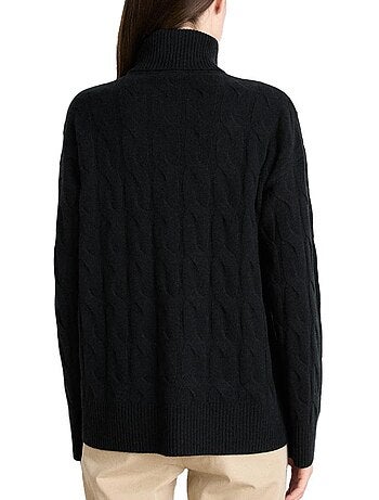 Tommy hilfiger zwarte dames trui soft