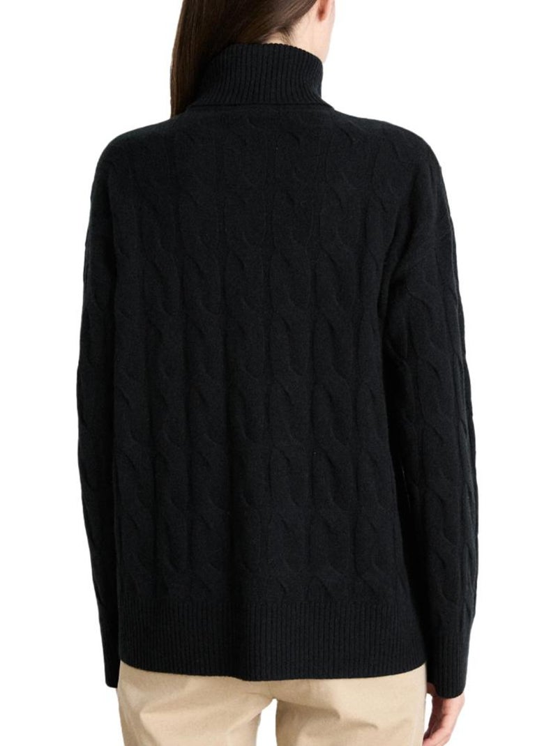 Tommy Hilfiger Zwarte Dames Trui Soft Zwart - Kiabi