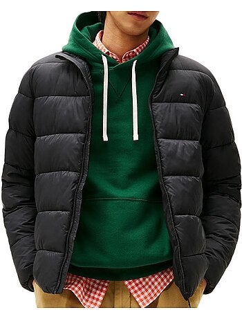 Tommy hilfiger zwarte donsjas lichtgewicht