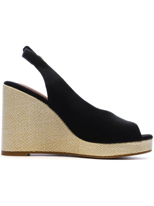 Tommy Hilfiger Zwarte Wedge Sandalen voor Dames - Kiabi Tommy Hilfiger Zwarte Wedge Sandalen voor Dames - Kiabi
