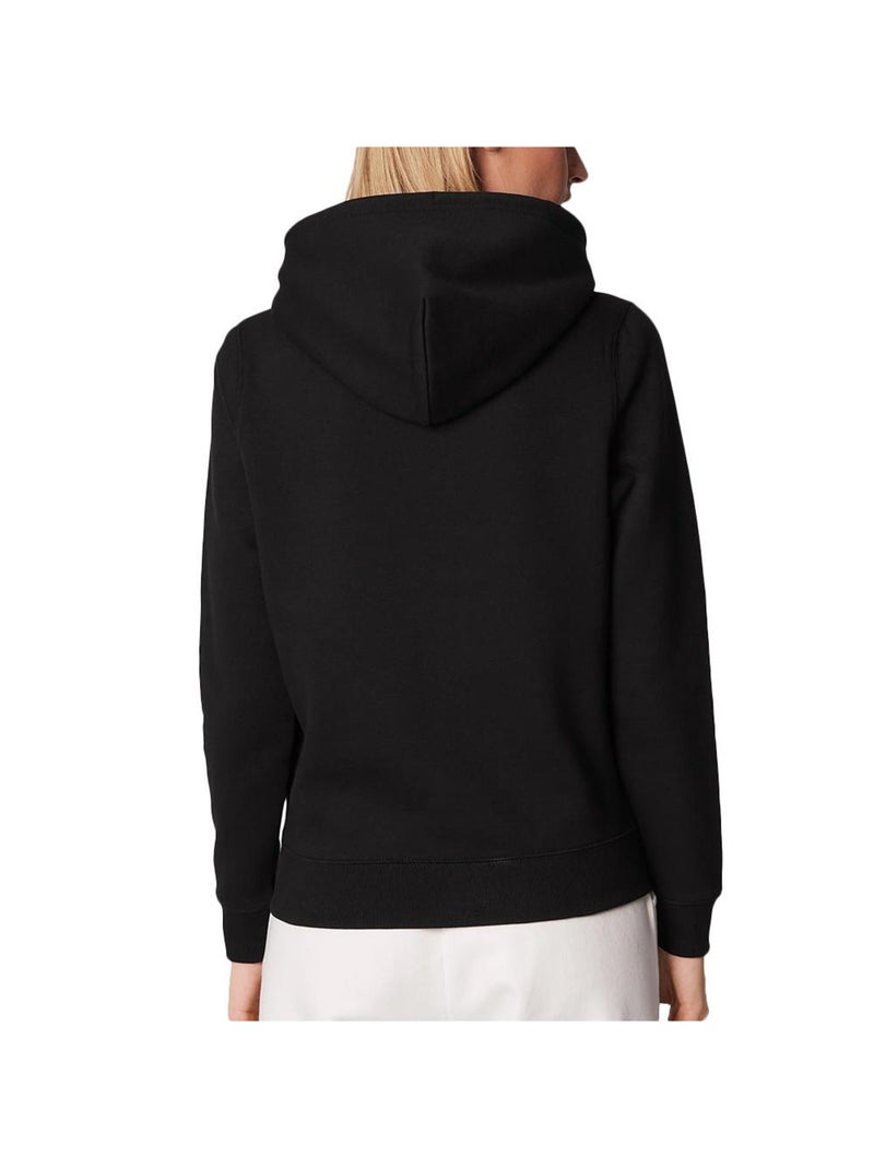 Tommy Jeans Dames Hoodie Zwart Regular Fit Zwart - Kiabi