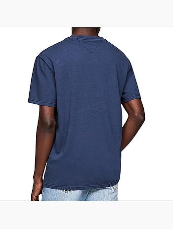 Tommy jeans heren t-shirt groen regular fit