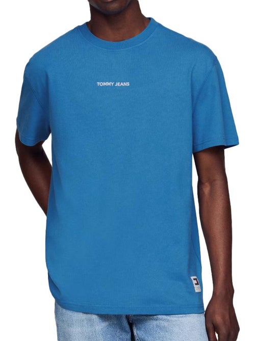 Tommy Jeans Heren T-shirt Marineblauw Regular Fit - Kiabi Tommy Jeans Heren T-shirt Marineblauw Regular Fit - Kiabi