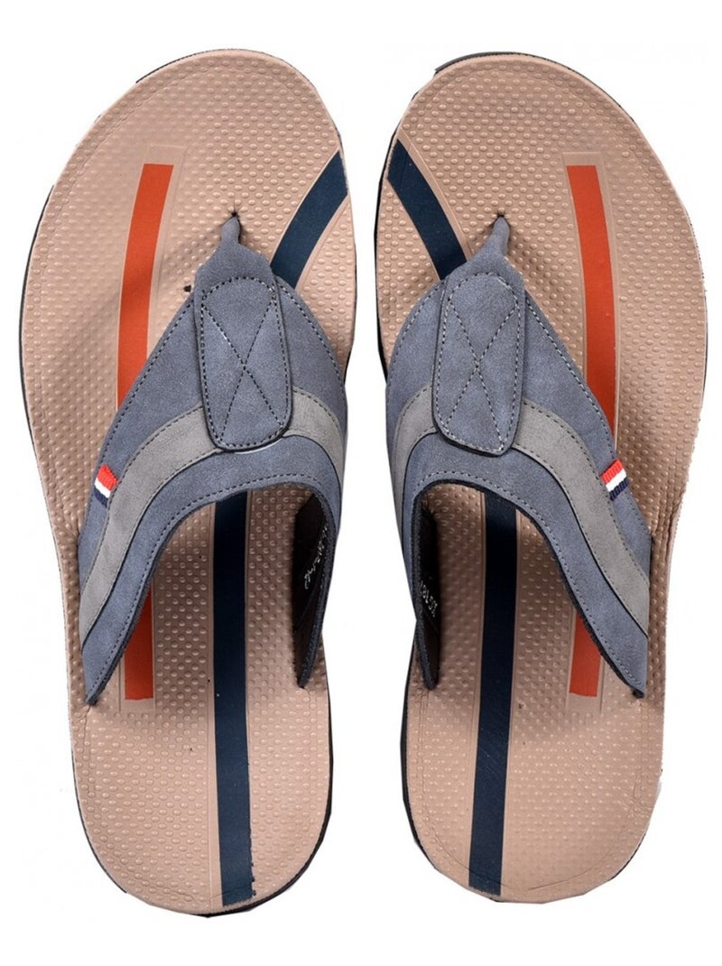 Tong Homme PREMIUM Bleu marine - Kiabi