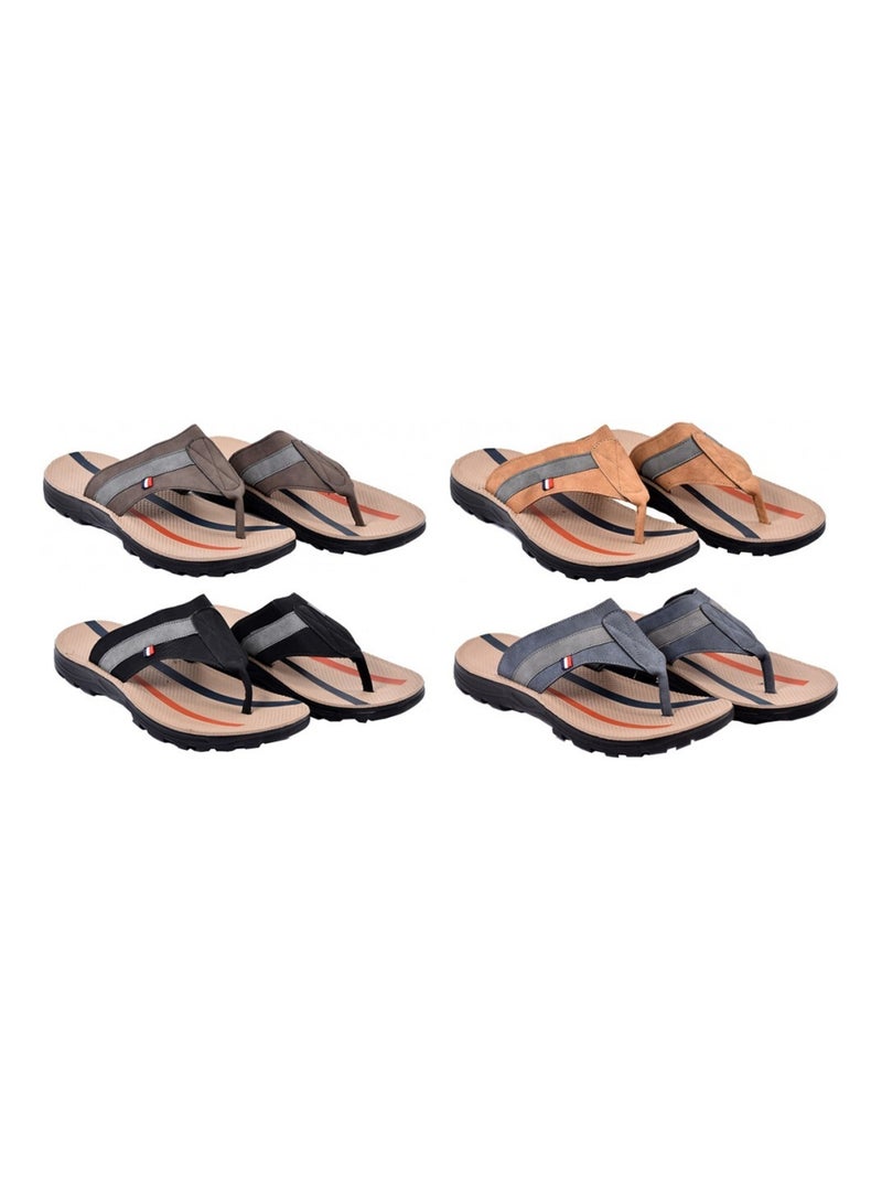 Tong Homme PREMIUM Noir - Kiabi