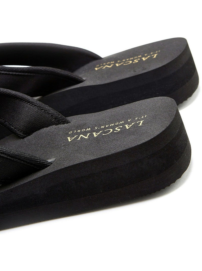 Tongs anneau italy noir Noir - Kiabi