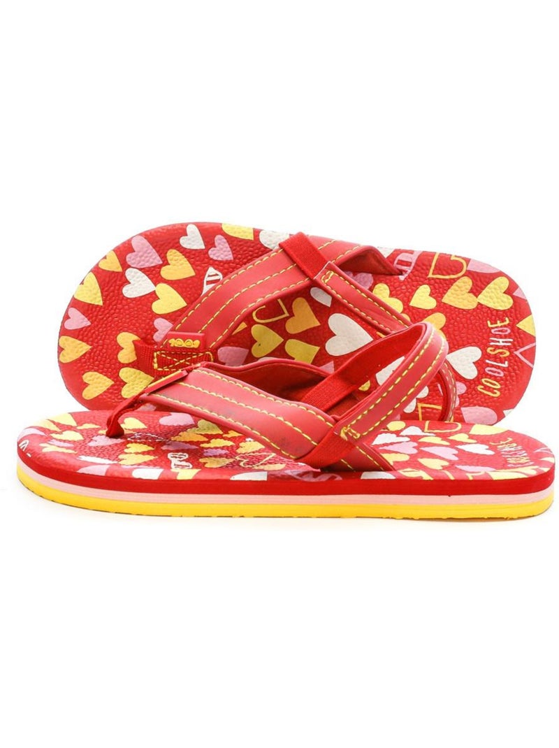 Tongs Fille Cool Shoe Rouge - Kiabi