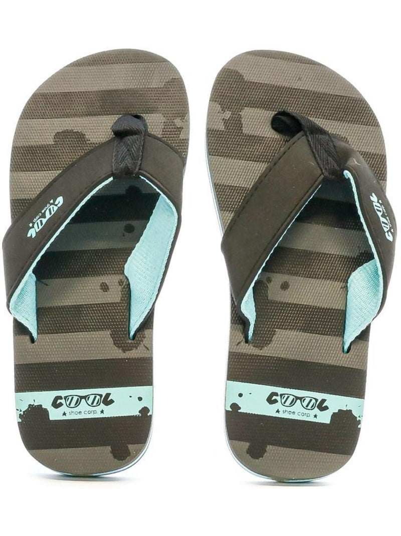 Tongs Garçon Cool Shoe Gris Argenté - Kiabi