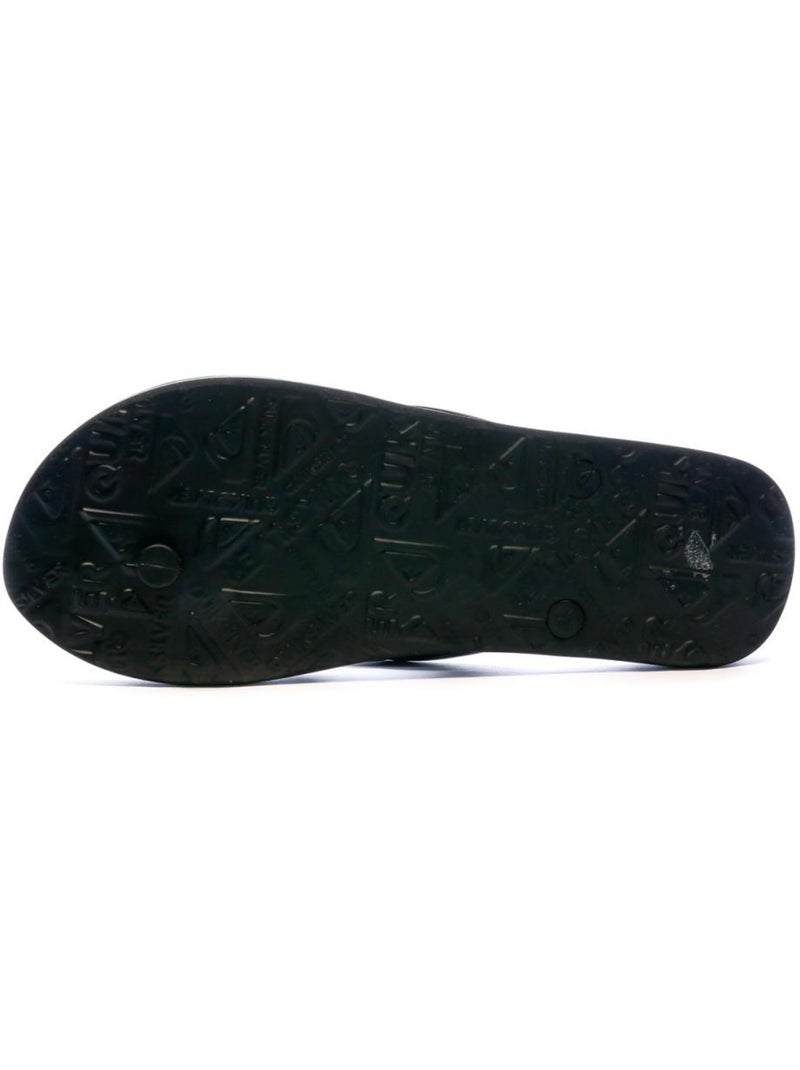 Tongs homme Quiksilver Noir - Kiabi