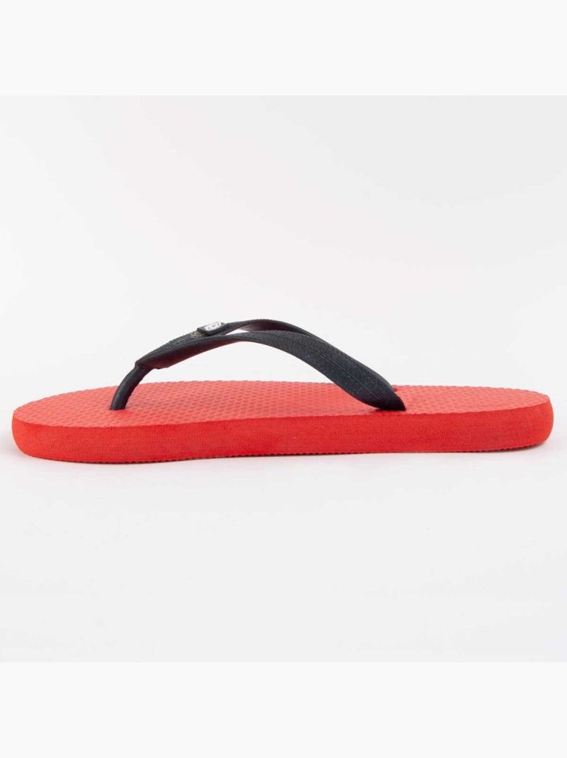 Tongs Matériel Synthétique Montevita Rouge - Kiabi