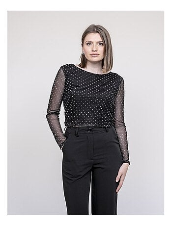 Top à strass FAVERELLE