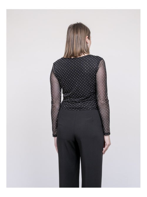 Top à strass FAVERELLE - Kiabi