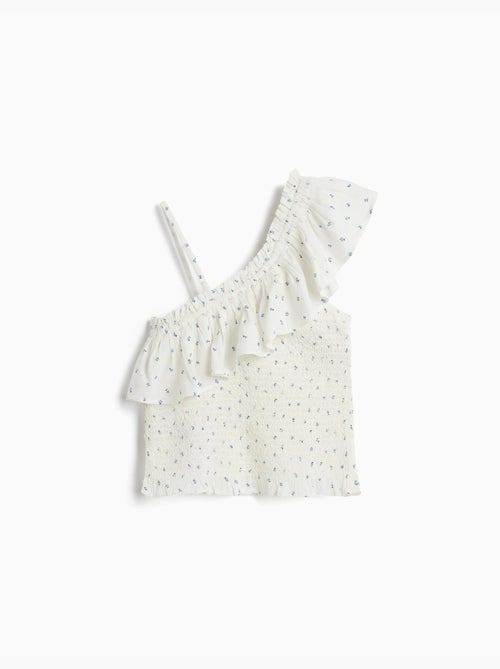 Top asymétrique à volants, MO Fashion - Kiabi