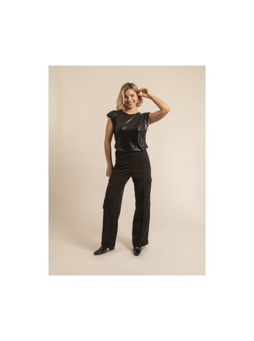 Top avec epaulettes FLOPIE - Kiabi