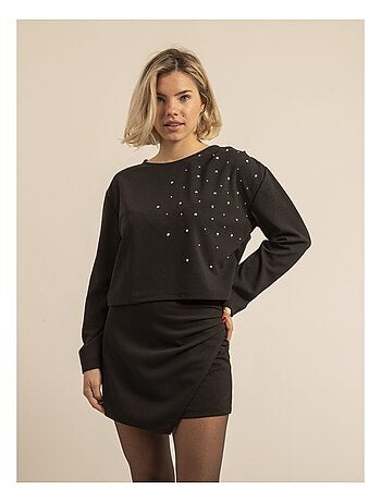 Top avec strass FABULIA