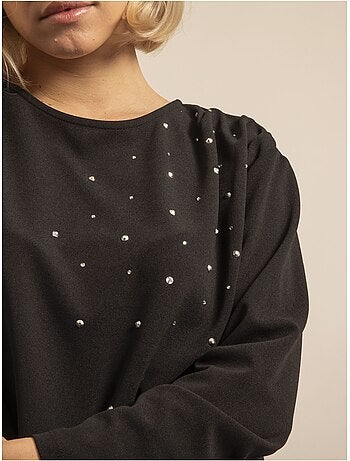 Top avec strass FABULIA