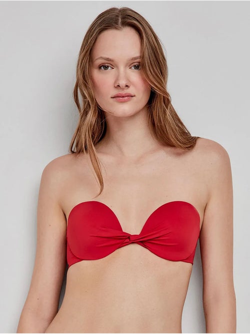 Top bandeau bikini mix en match - Kiabi