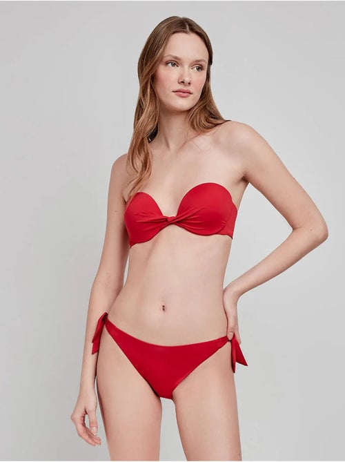 Top bandeau bikini mix en match - Kiabi