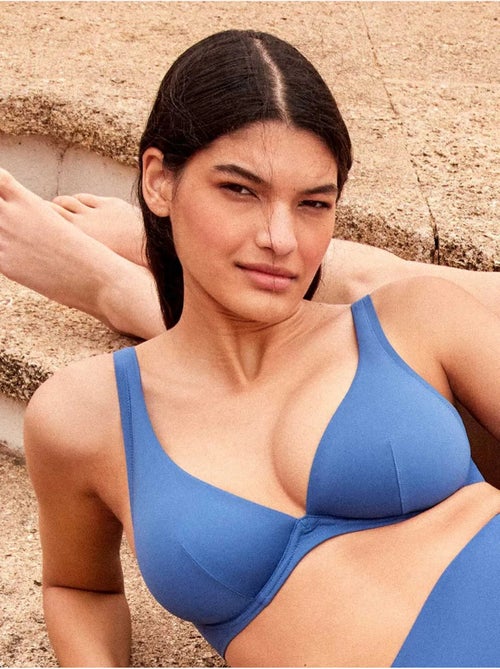 Top bikini capaciteit cups c en d - Kiabi Top bikini capaciteit cups c en d - Kiabi