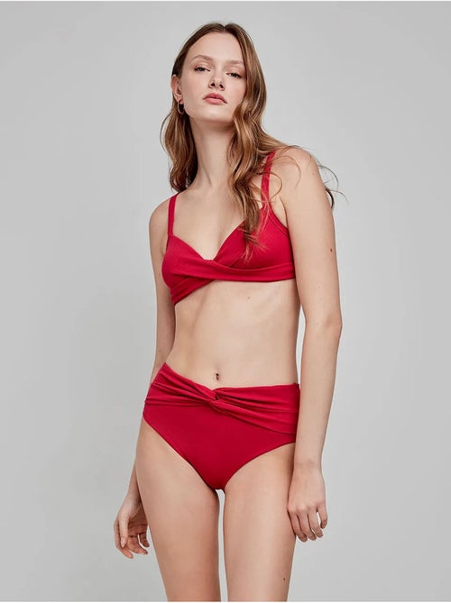 Top bikini capaciteit in gestructureerde stof - Kiabi