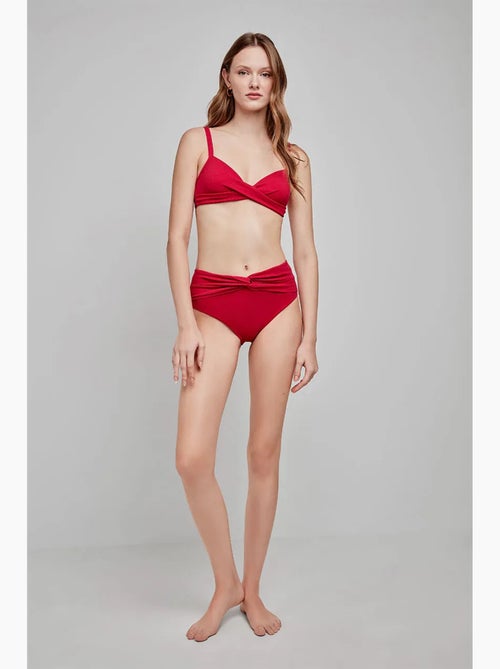 Top bikini capaciteit in gestructureerde stof - Kiabi