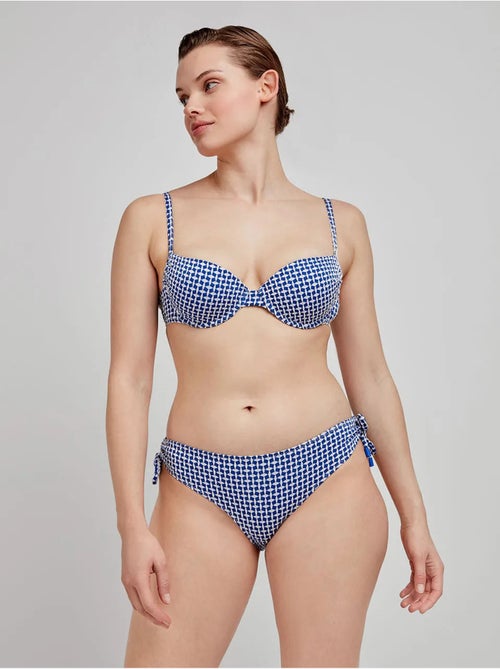 Top bikini geweven structuur - Kiabi