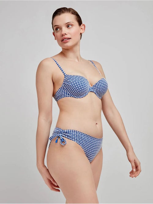 Top bikini geweven structuur - Kiabi