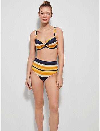 Top bikini grote capaciteit verstelbare rugband