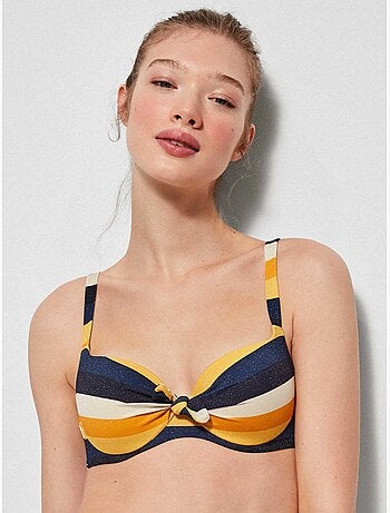 Top bikini grote capaciteit verstelbare rugband
